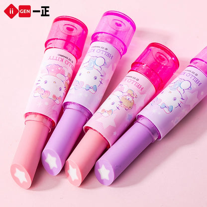2pcs Sanrio Anime Lipstick Eraser