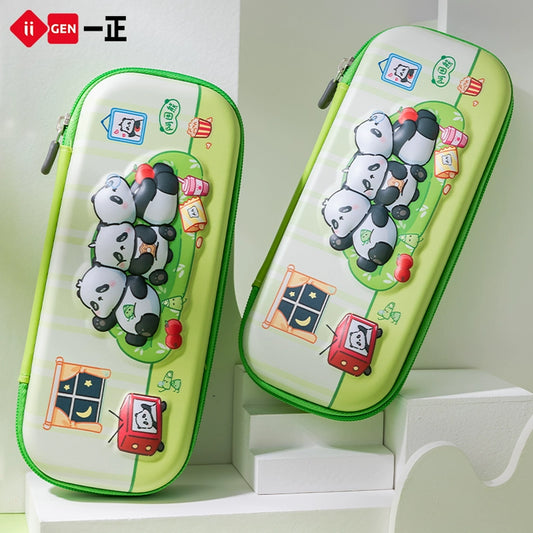Kun Panda 3D pattern pen case