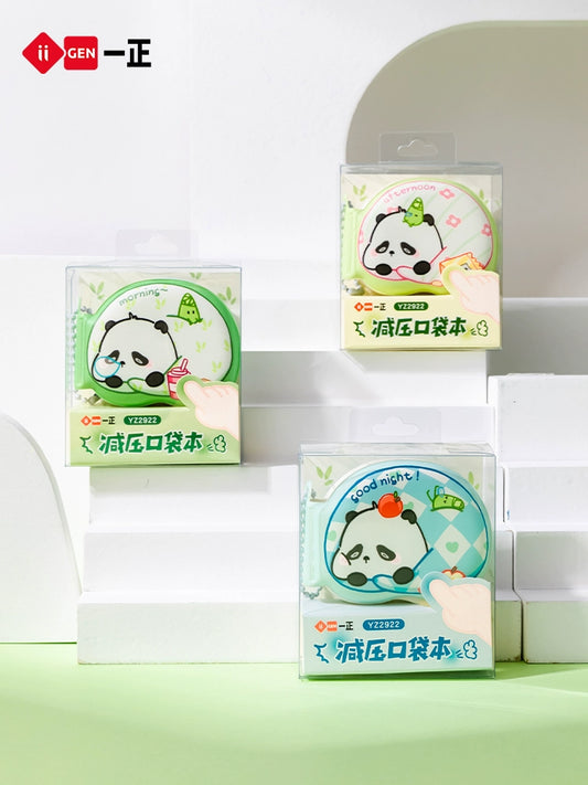 Kun Panda Squishy Mini Notebook
