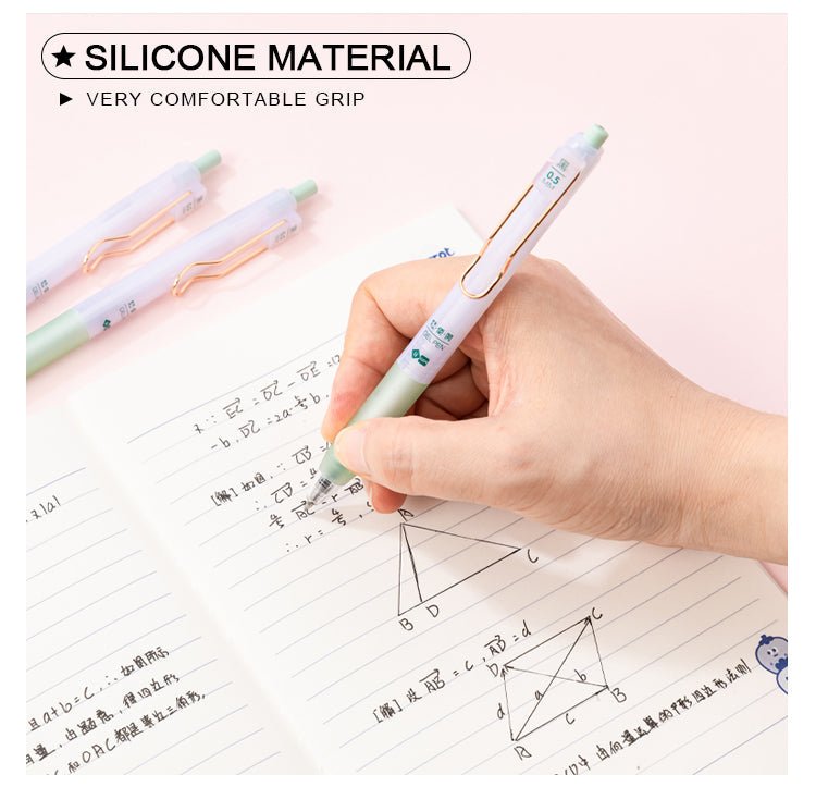 0.5MM Student Stationery Gel Pen - 3/6 Pcs