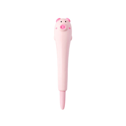 Pig Squishy Gel Pen 0.5MM - Blue