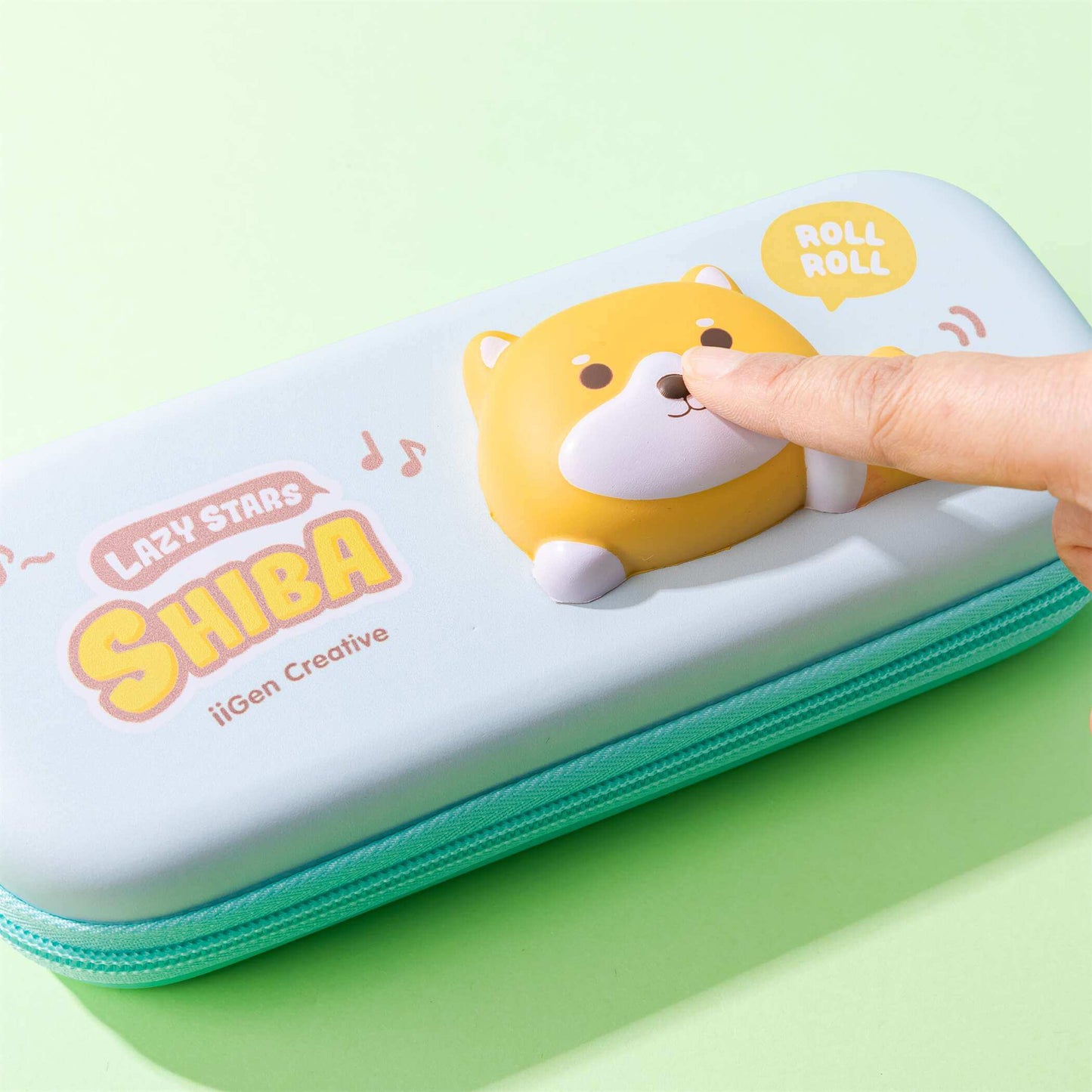 Shiba Squishy Pencil Case