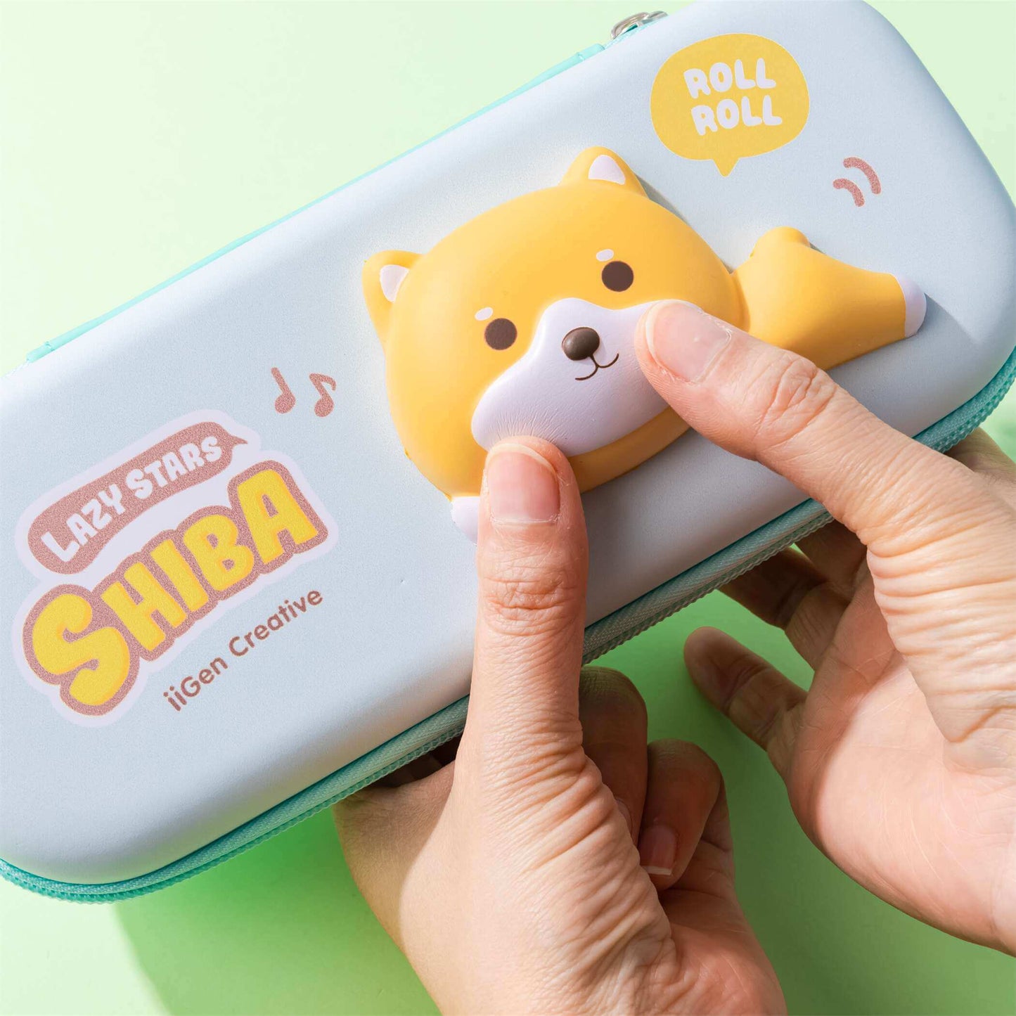 Shiba Squishy Pencil Case