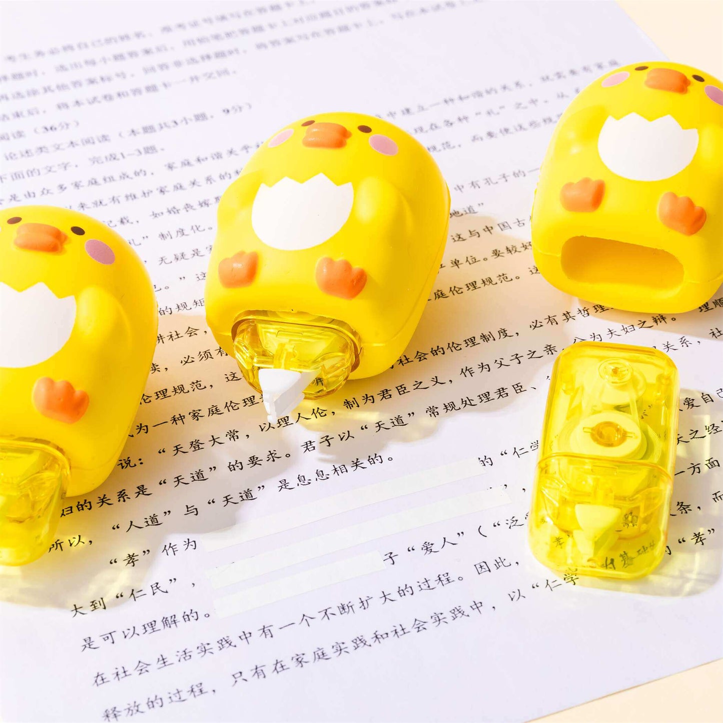 Duck Squishy Correction Tape