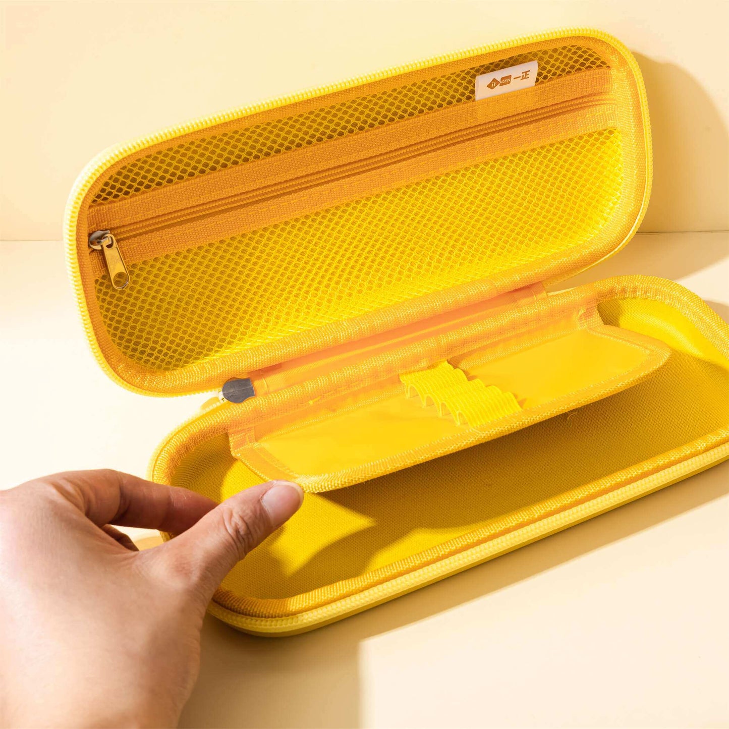 Yellow Duck Squishy Pencil Case