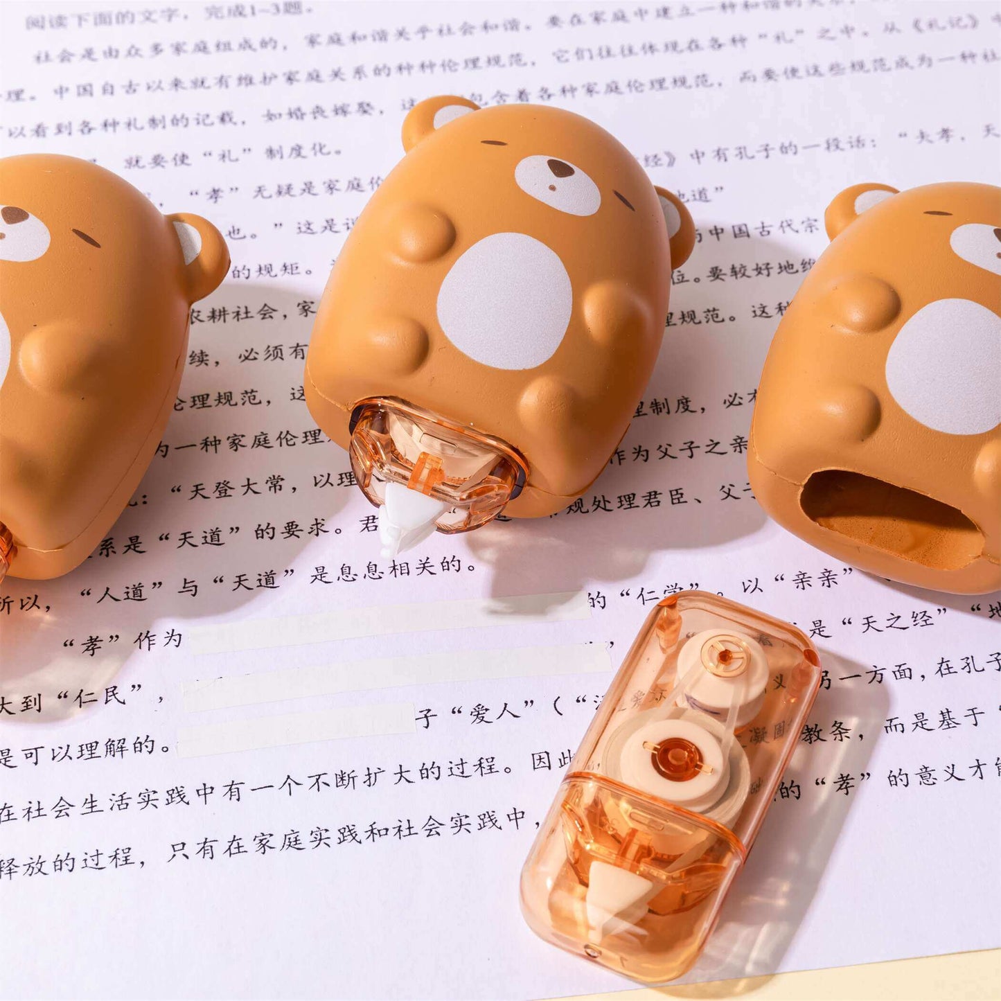 Bear Squishy Correction Tape