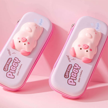 Piggy Squishy Pencil Case