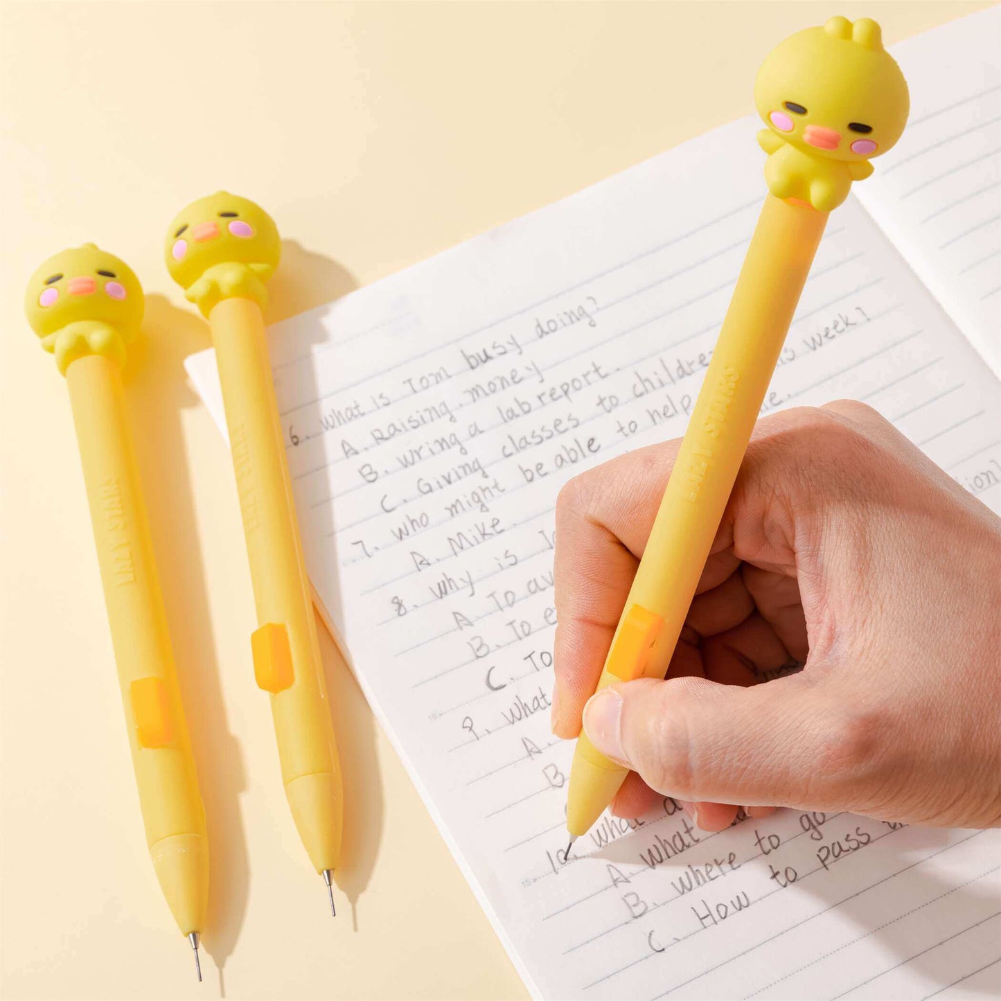 Duck Side Press Mechanical Pencil - 0.5mm