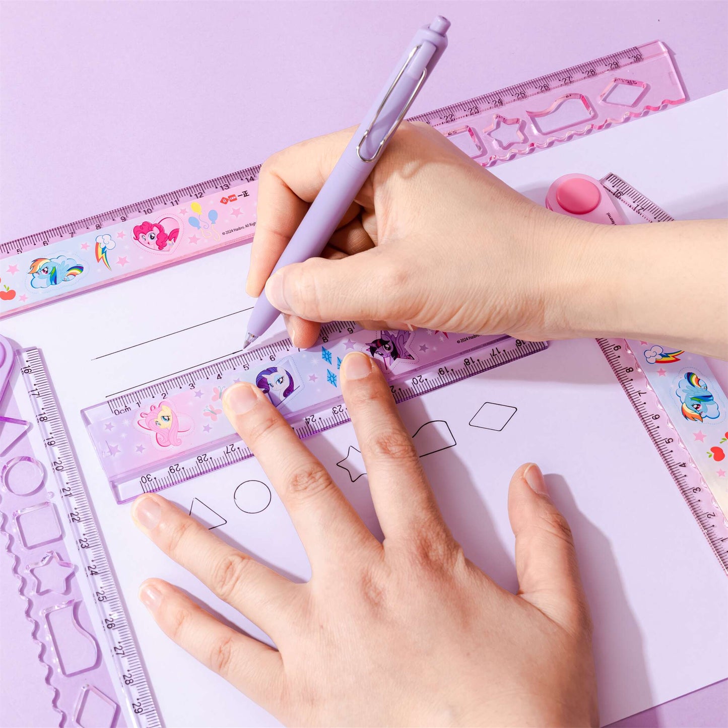 My Little Pony Multifunctional Folding Ruler