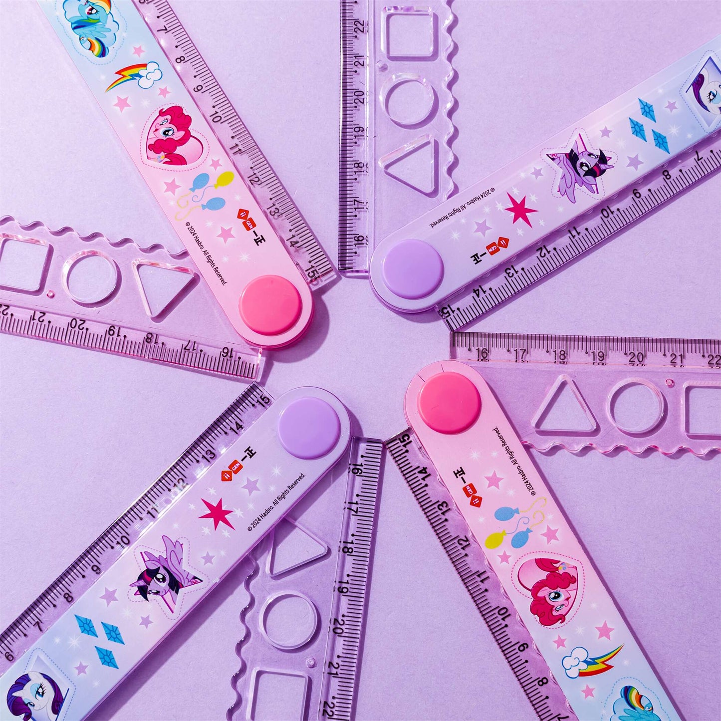 My Little Pony Multifunctional Folding Ruler