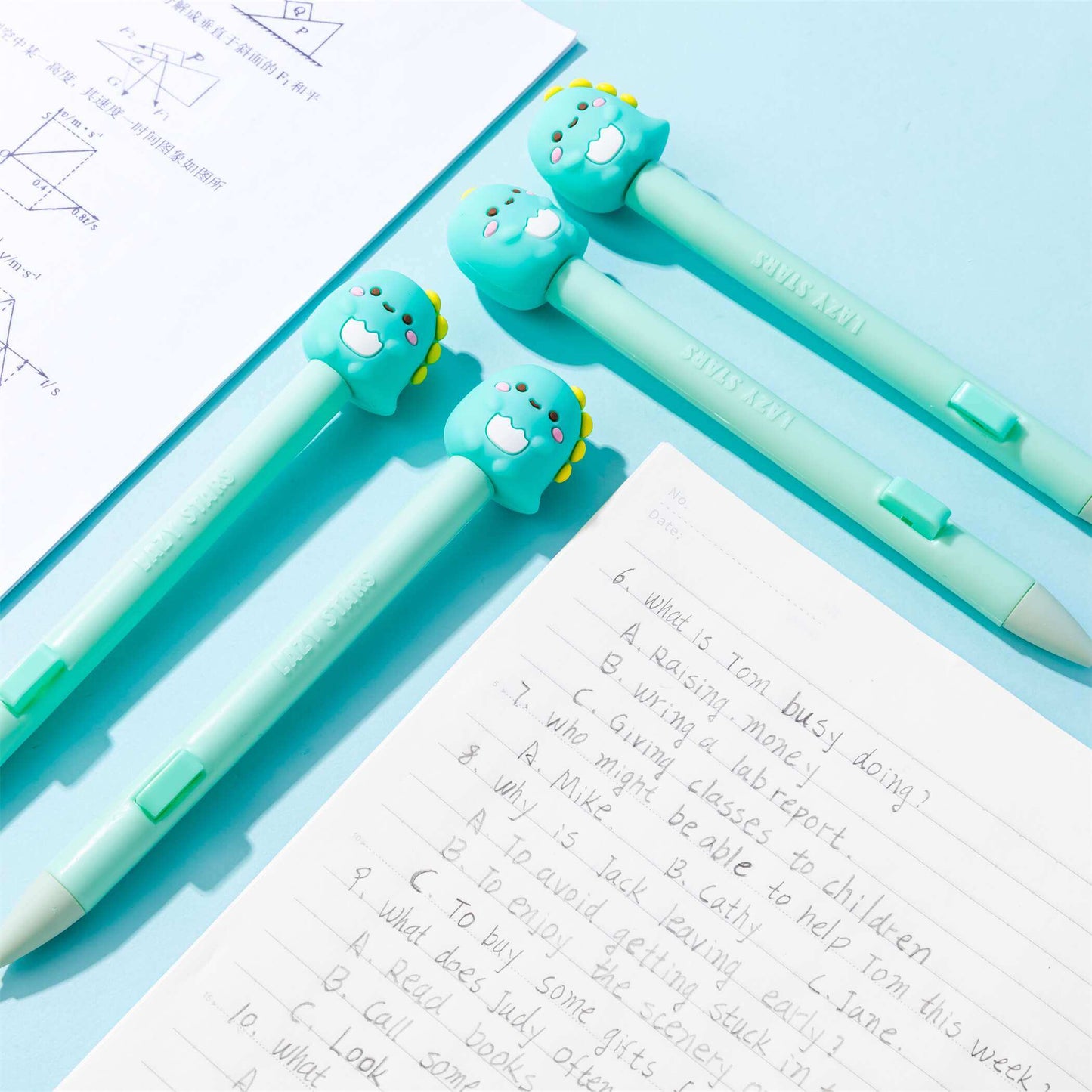 Dinosaur Side Press Mechanical Pencil - 0.5mm