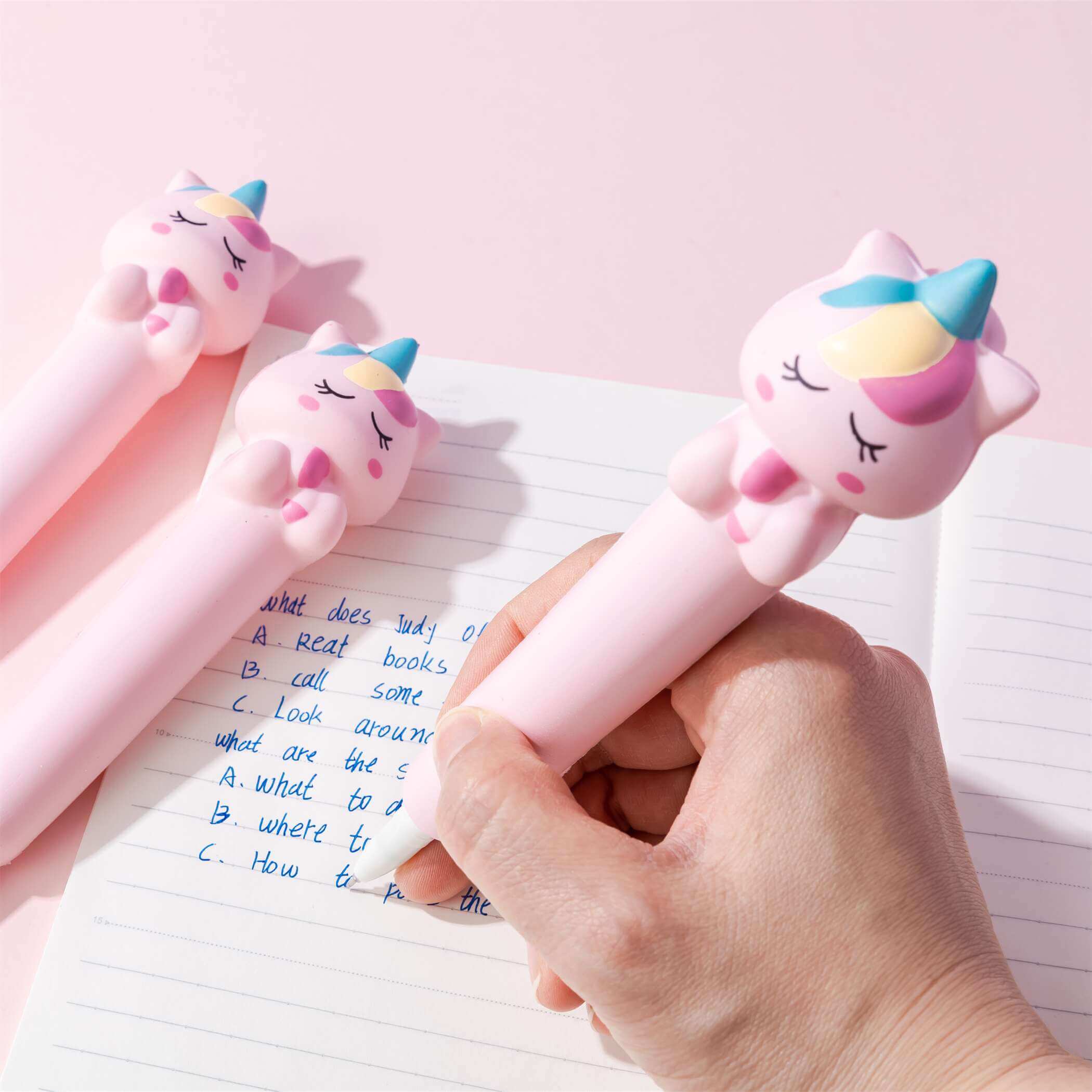 Unicorn shops squishy pen