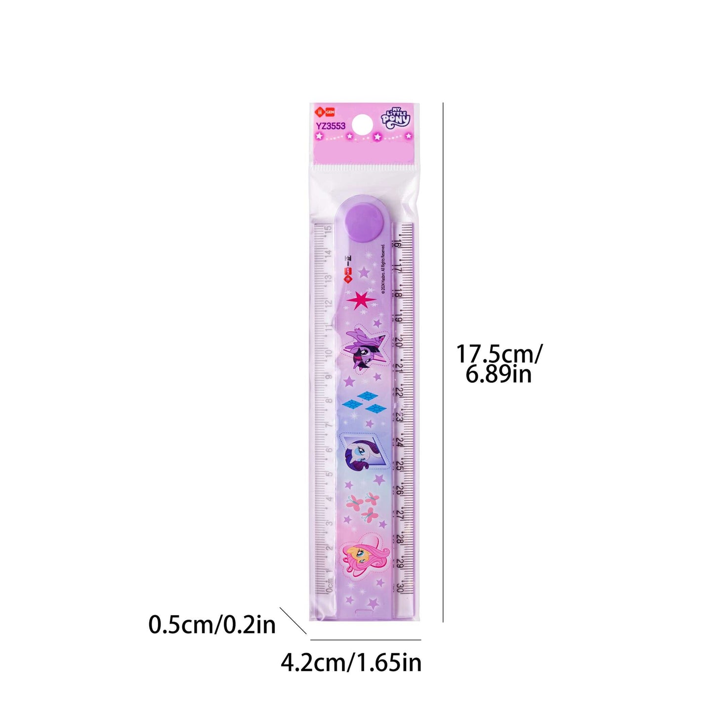 My Little Pony Multifunctional Folding Ruler