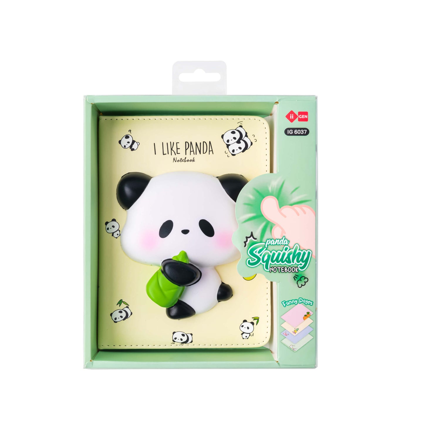 Panda Squishy Notebook