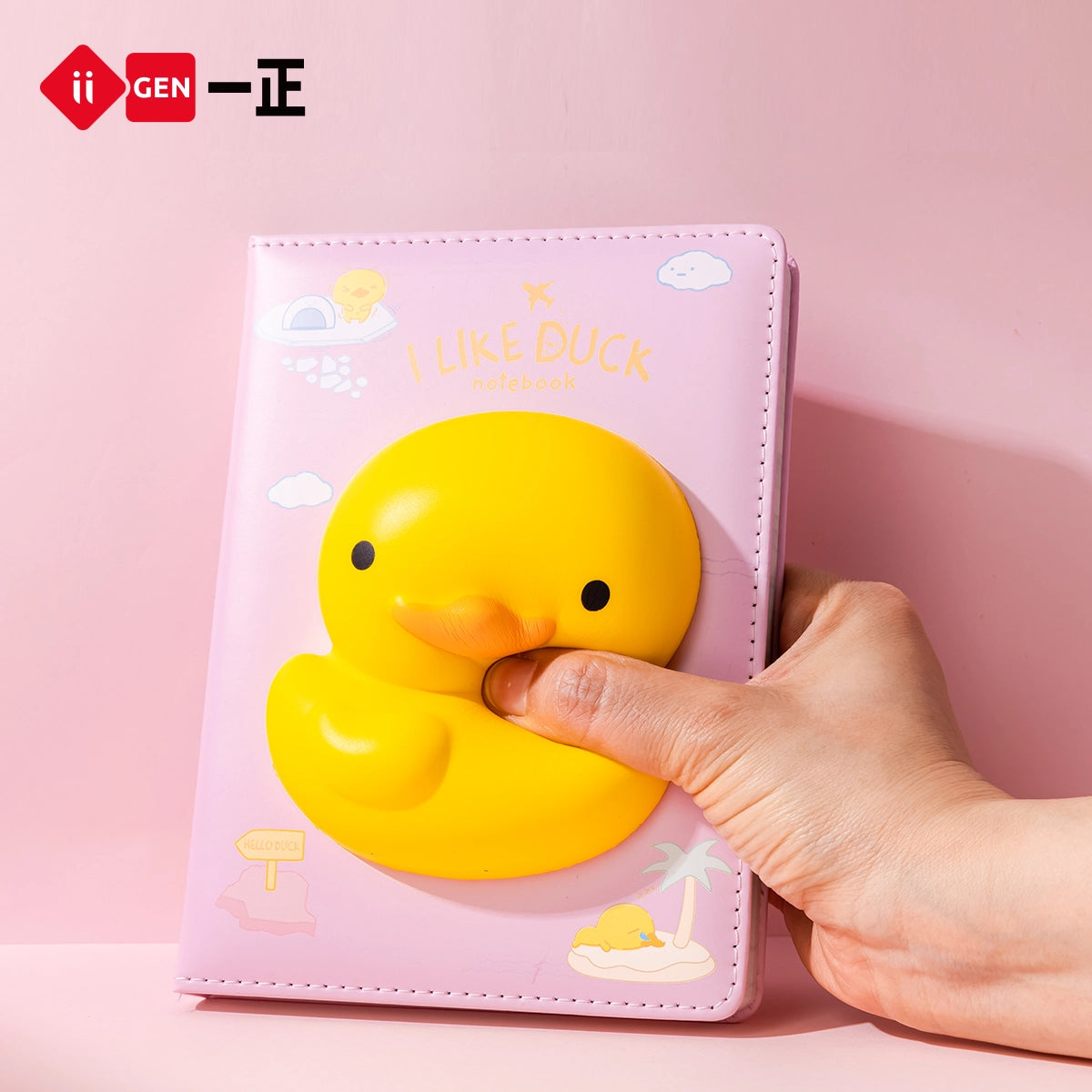 iiGEN Squishy Notebook Duck 128sheets