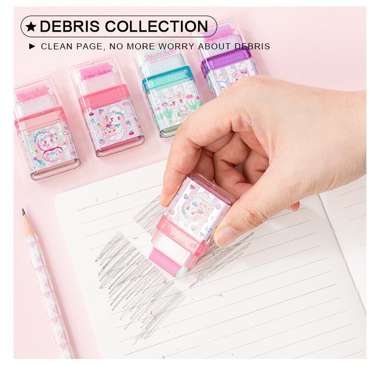 Bubu Rabbit Roller Eraser 2 Pcs Random