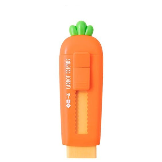 Carrot Push Pull Eraser