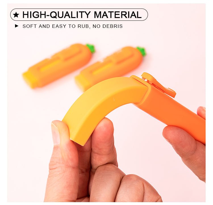 Carrot Push Pull Eraser