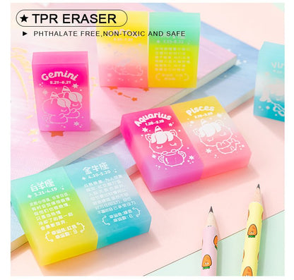 Unicorn Constellation Eraser 3 Pcs Random