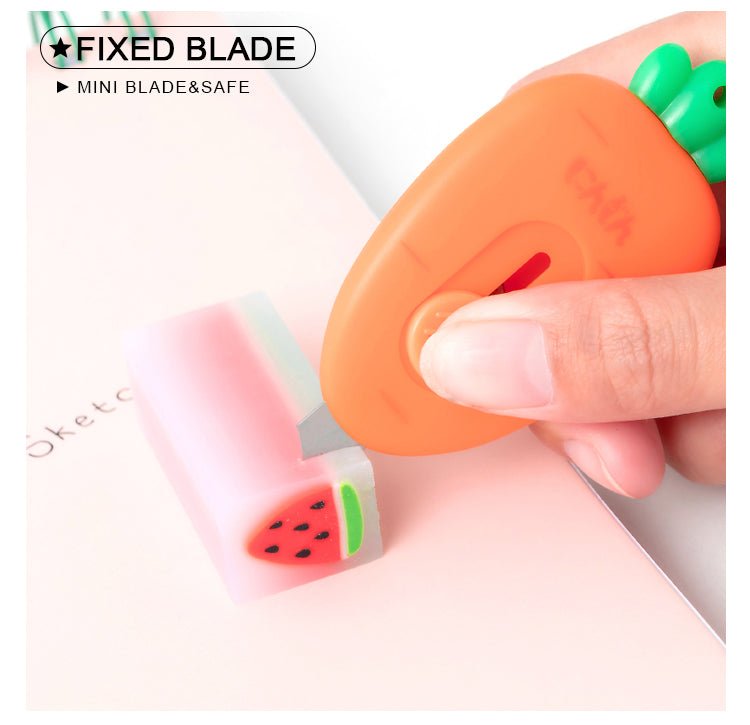 Creative Cartoon Carrot Craft Knife