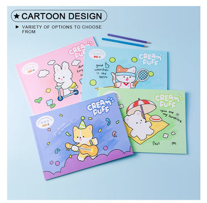 Creative Cartoon Sketchbook