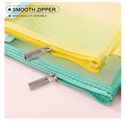 Mesh Zipper Pouch Pencil Pouches - 110*230mm