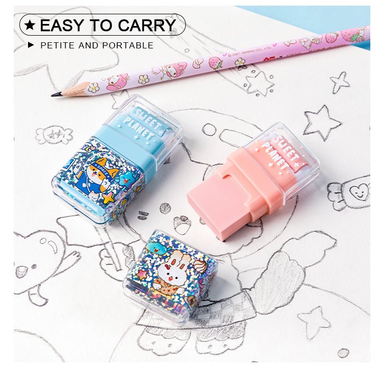 Sweet Planet Roller Eraser 2 Pcs Random