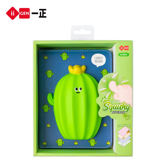 iiGEN Squishy Notebook Cactus 128sheets