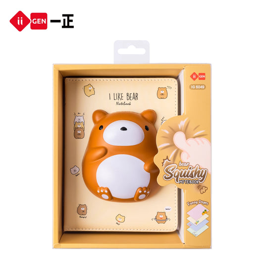 iiGEN Squishy Notebook Bear 128sheets