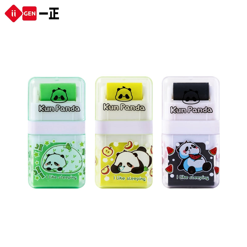 Kun Panda Roller Eraser 3 Pcs